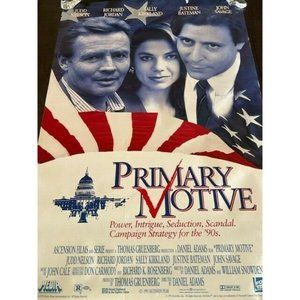 Movie Theater Cinema Poster Lobby Card vtg 1991 Primary Motive Judd Nelson FOX